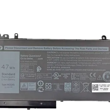 Original Dell Battery for Latitude E5270 E5470 E5570 M3510 Series Notebook internal Battery NGGX5
