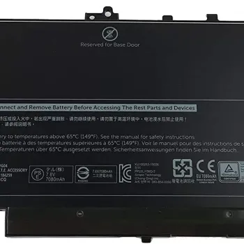 Latitude E7270 E7470 55Wh Internal MC34Y 242WD Dell Battery J60J5