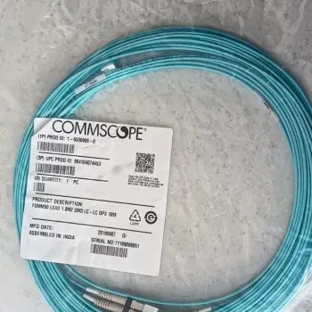 Commscope Fiber Patch Cord LC - LC Duplex MM 3M, OM3