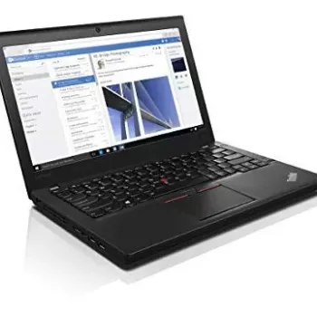 Lenovo ThinkPad X260 Ultrabook Intel 6th Gen Core i5 12.5 Inches 8 GB 256 GB SSD Gaming Laptop Windows 10 Black