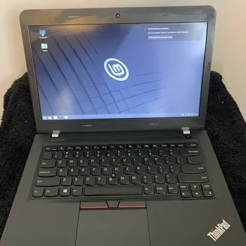 Lenovo Thinkpad E450 Business Laptop Intel i3 5th Gen (5005U) 4gb RAM 500 GB HDD 14 inch Window 10 Pro),Black