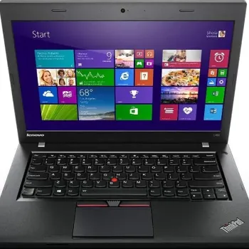 Lenovo Thinkpad L450 Core I3 5th Gen 14 Inch 8GB 128GB SSD Windows 10 Pro Business Laptop Black