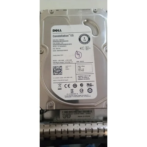 Dell 1TB 7200 RPM 64MB Cache SAS 6Gb/s 3.5inch Hard Drive ST1000NM0001 Dell 1TB 7200 RPM 64MB Cache SAS 6Gb/s 3.5inch Hard Drive ST1000NM0001