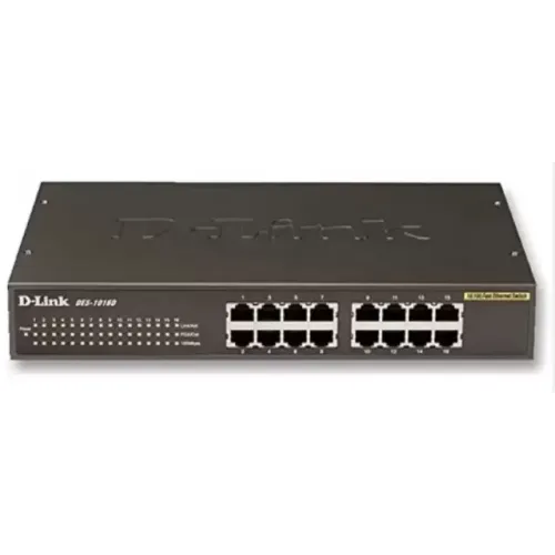 Dlink DES-1016D 10/100 Speed Network Switch Dlink DES-1016D 10/100 Speed Network Switch