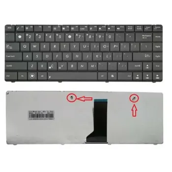 Asus X43 Series Replacement Laptop Keyboard  Compatible with X43B, X43BR, X43BY, K43BE, K43U, K43T Models