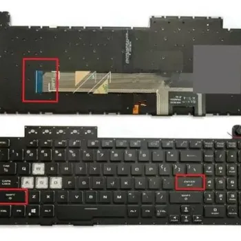Asus TUF Gaming A15 A17 Series Laptop Backlit Keyboard (FA506, FA506iu, FX506H, FA506iv, FA506ii, FA706, FA706ii, FA706iu)