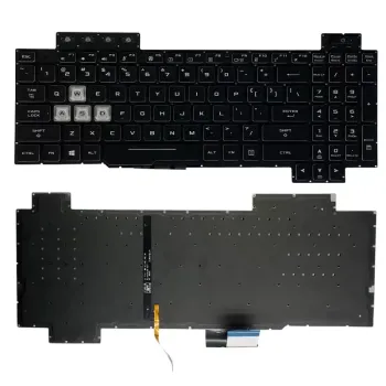 ASUS TUF Gaming FX505/FX705/FX80/FX504G Series Laptop - White RGB Backlit Keyboard (FX505GD/FX505GE/FX505GM/FX86/FX505D/FX505DY/FX505DV/FX505DT)