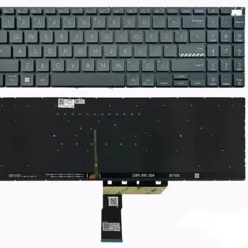 Asus M3500 M7600 M6500 K6500 K3500 K3502 X3500 black backlit keyboard