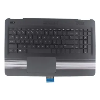 HP Pavilion 15-AU117TX 15-AU 15-AW Keyboard with Touchpad Palmrest