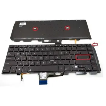 Asus ZenBook Pro UX550 UX550VE UX550VD Laptop Backlit Keyboard Asus ZenBook Pro UX550 UX550VE UX550VD Laptop Backlit Keyboard