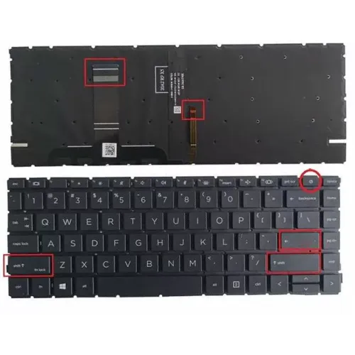 Replacement Backlit Keyboard for HP ProBook 440-G8 445-G8 Series Laptop Replacement Backlit Keyboard for HP ProBook 440-G8 445-G8 Series Laptop