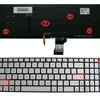 Asus ROG G501 N592 Q501 Q501L Laptop Backlit Keyboard Replacement