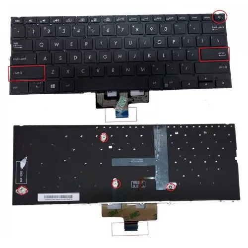 ASUS Deluxe 14 ZenBook UX433 Series Laptop Backlit Keyboard Upgrade - Compatible with UX433U, UX433F, UX433FN Models ASUS Deluxe 14 ZenBook UX433 Series Laptop Backlit Keyboard Upgrade - Compatible with UX433U, UX433F, UX433FN Models