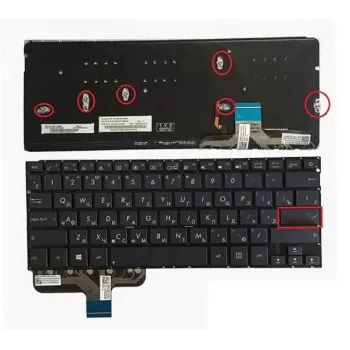 Asus ZenBook UX301 UX301L UX301LA UX301LA-C Laptop Backlit Keyboard Asus ZenBook UX301 UX301L UX301LA UX301LA-C Laptop Backlit Keyboard