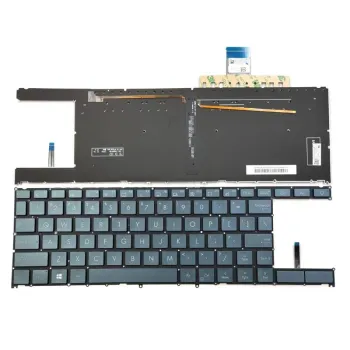 Asus ZenBook Duo UX481FL UX481FA Series Laptop Backlit Keyboard Asus ZenBook Duo UX481FL UX481FA Series Laptop Backlit Keyboard