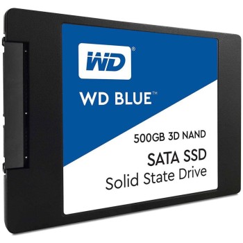 Western Digital WD Blue 500GB SSD 2.5inch SATA III Internal Solid Drive WDS500G2B0A