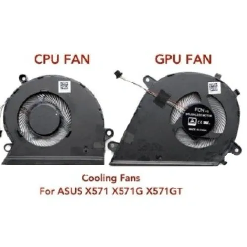 FAN For ASUS VivoBook F571 F571L X571 X571G X571GT RX571GT FX571GT NX571GT K571 F571G F571GD F571LH F751LI CPU & GPU Cooling Fan Cooler FAN For ASUS VivoBook F571 F571L X571 X571G X571GT RX571GT FX571GT NX571GT K571 F571G F571GD F571LH F751LI CPU & GPU Cooling Fan Cooler