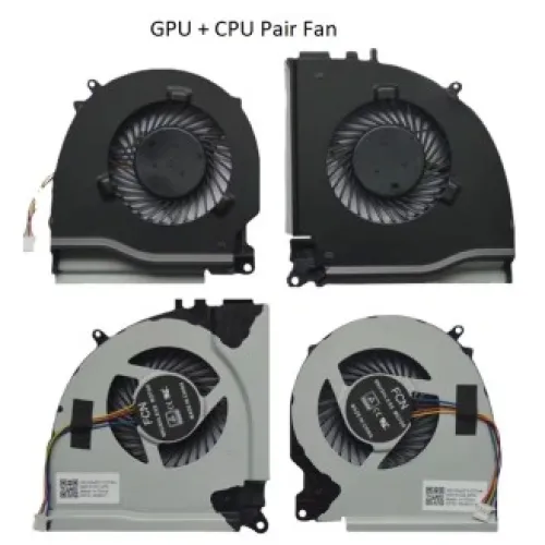 Fan For Dell Inspiron 15-7000, 15-7557, 15-7559, 15-5577, 15-5576, 15-7557, P57F CPU & GPU Cooling Fan Cooler ( 4-PIN ) Fan For Dell Inspiron 15-7000, 15-7557, 15-7559, 15-5577, 15-5576, 15-7557, P57F CPU & GPU Cooling Fan Cooler ( 4-PIN )