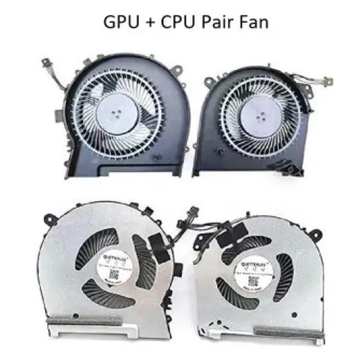 Fan For HP OMEN 5 AIR 15-DH 15-DH0161 GPU & CPU Cooling Fan Cooler ( PAIR FAN ) Fan For HP OMEN 5 AIR 15-DH 15-DH0161 GPU & CPU Cooling Fan Cooler ( PAIR FAN )