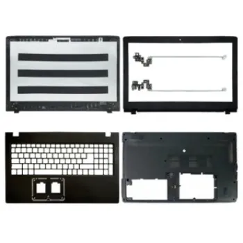 Laptop Full Body For Acer Aspire E5-575 E5-575G E5-523 E5-553 575 E5-576 E5-576G TMP259 P259 TX50 N16Q2 Screen Cover Top Panel Front Bezel Bottom Case Palmrest Frame Touchpad Hinges