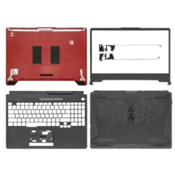 Laptop Full Body For ASUS FA506 FX506 FA506U FX506U FA506IU Screen Cover Top Panel Front Bezel Bottom Case Palmrest Frame Touchpad Hinges