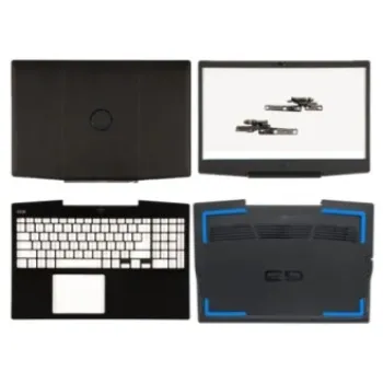 Laptop Full Body For Dell Gaming G3 15 3590 Screen Cover Top Panel Front Bezel Bottom Case Palmrest Frame Touchpad Hinges