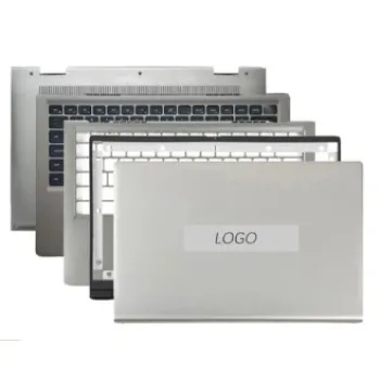 Laptop Full Body For Dell Inspiron 14 5410 5415 5418 Screen Cover Top Panel Front Bezel Bottom Case Palmrest Frame Touchpad Hinges