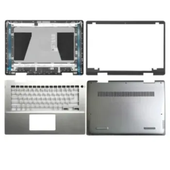 Laptop Full Body For Dell Inspiron 14 5481 5482  Screen Cover Top Panel Front Bezel Bottom Case Palmrest Frame Touchpad Hinges