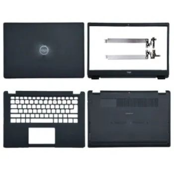 Laptop Full Body For Dell Latitude 3410 E3410 0GMYC0 00MC2P Screen Cover Top Panel Front Bezel Bottom Case Palmrest Frame Touchpad Hinges