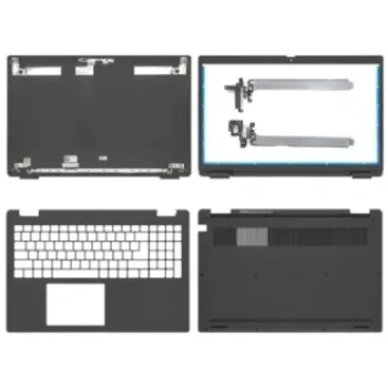 Laptop Full Body For Dell Latitude 3520 E3520 Screen Cover Top Panel Front Bezel Bottom Case Palmrest Frame Touchpad Hinges
