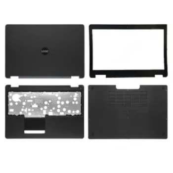 Laptop Full Body For Dell Latitude E5550 Screen Cover Top Panel Front Bezel Bottom Case Palmrest Frame Touchpad Hinges