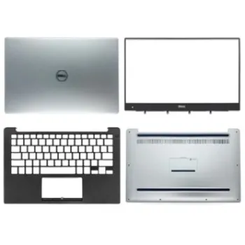Laptop Full Body For DELL XPS 13 9350 9360 Screen Cover Top Panel Front Bezel Bottom Case Palmrest Frame Touchpad Hinges