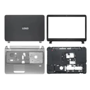 Laptop Full Body For For HP Probook 450 455 G2 LCD Screen Cover Top Panel Front Bezel Bottom Case Palmrest Frame Touchpad Hinges