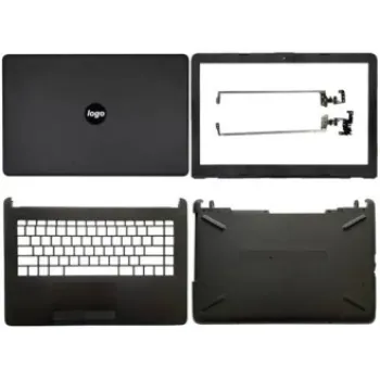 Laptop Full Body For HP 14-BS 14-BW 14-BU 246 G6 240 G6 LCD Screen Cover Top Panel Front Bezel Bottom Case Palmrest Frame Touchpad Hinges