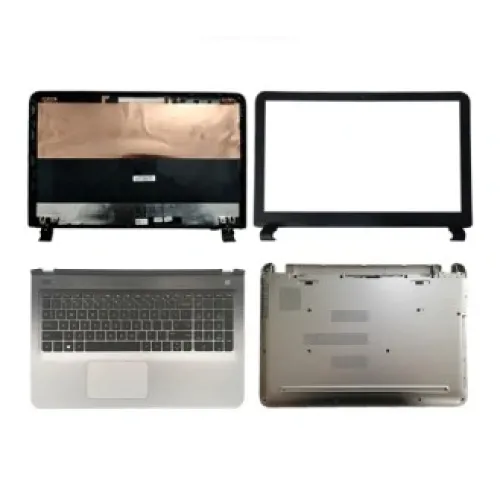 Laptop Full Body For HP 15-AB Screen Cover Top Panel Front Bezel Bottom Case Palmrest Frame Touchpad Hinges