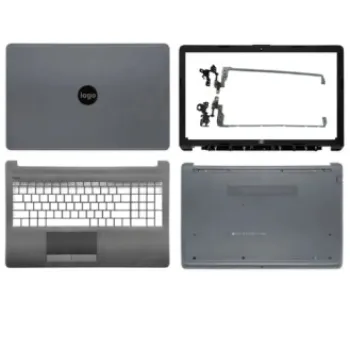 Laptop Full Body For HP 15-DA 15-DB 250 G7 255 G7 TPN-C135 LCD Screen Cover Top Panel Front Bezel Bottom Case Palmrest Frame Touchpad Hinges