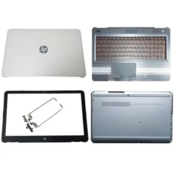 Laptop Full Body For HP Pavilion 15-AU 15-AW 15-AL TPN-Q172 TPN-Q175  Screen Cover Top Panel Front Bezel Bottom Case Palmrest Frame Touchpad Hinges