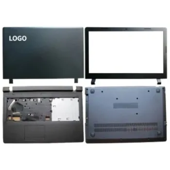 Laptop Full Body For Lenovo Ideapad 100-15 100-15IBY B50-10 Screen Cover Top Panel Front Bezel Bottom Case Palmrest Frame Touchpad Hinges