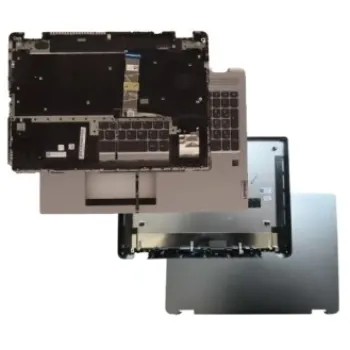 Laptop Full Body For Lenovo Ideapad Flex 5 16IAU7 Screen Cover Top Panel Front Bezel Bottom Case Palmrest Frame Touchpad Hinges