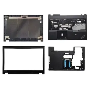Laptop Full Body For Lenovo ThinkPad Palmrest L560 L570 AP1DH000A10 Screen Cover Top Panel Front Bezel Bottom Case Palmrest Frame Touchpad Hinges