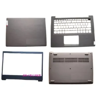 Laptop Full Body For Lenovo V14-IIL Screen Cover Top Panel Front Bezel Bottom Case Palmrest Frame Touchpad Hinges