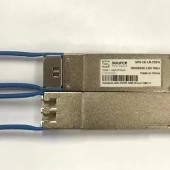 Source SPQ-CE-LR-CDFA: 100GBASE-LR4 10km QSFP28