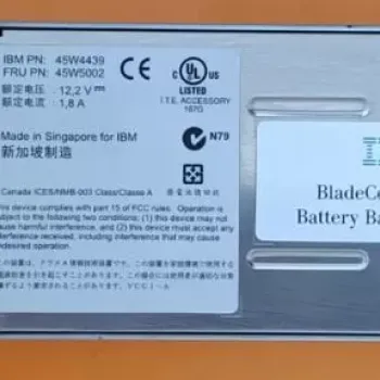 BladeCenter Raid Battery Backup Module \ IBM S Chassis BladeCenter Type 8886 Battery Backup Module 17P8979 45W4439 45W5002