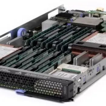 IBM BladeCenter HS22V 7871-B4G Server, Xeon 4C E5540 2.53GHz/1066MHz/8MB, 3x4GB / 2x8GB, O O/Bay 1.8in SAS